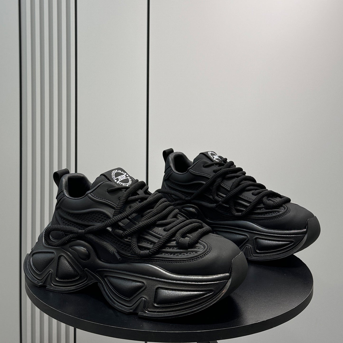 Panel Thick Sole Chunky Sole Sneakers WN24694