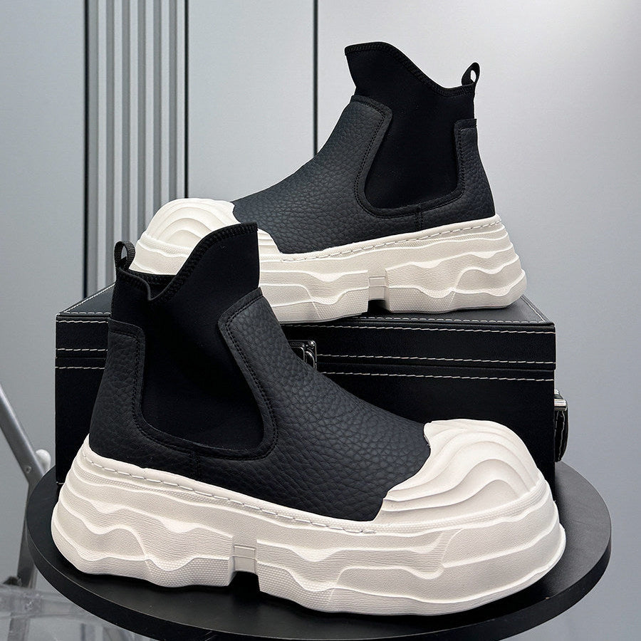 Side Gore Platform Sneaker Boots WN24698