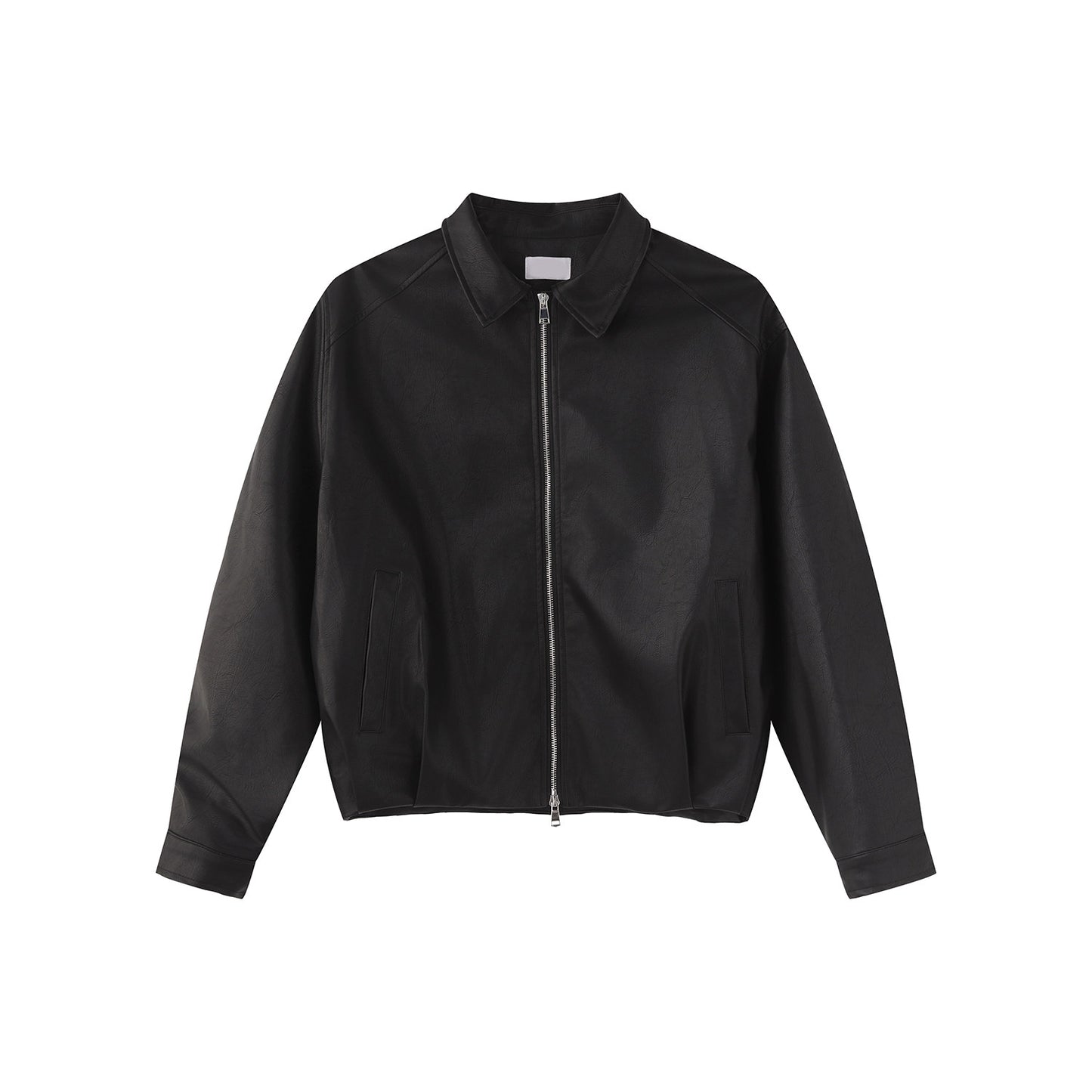 PU Leather Zipper Jacket WN24988