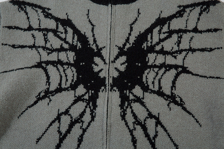 Colorblock Zipper Knit Cardigan WN11455