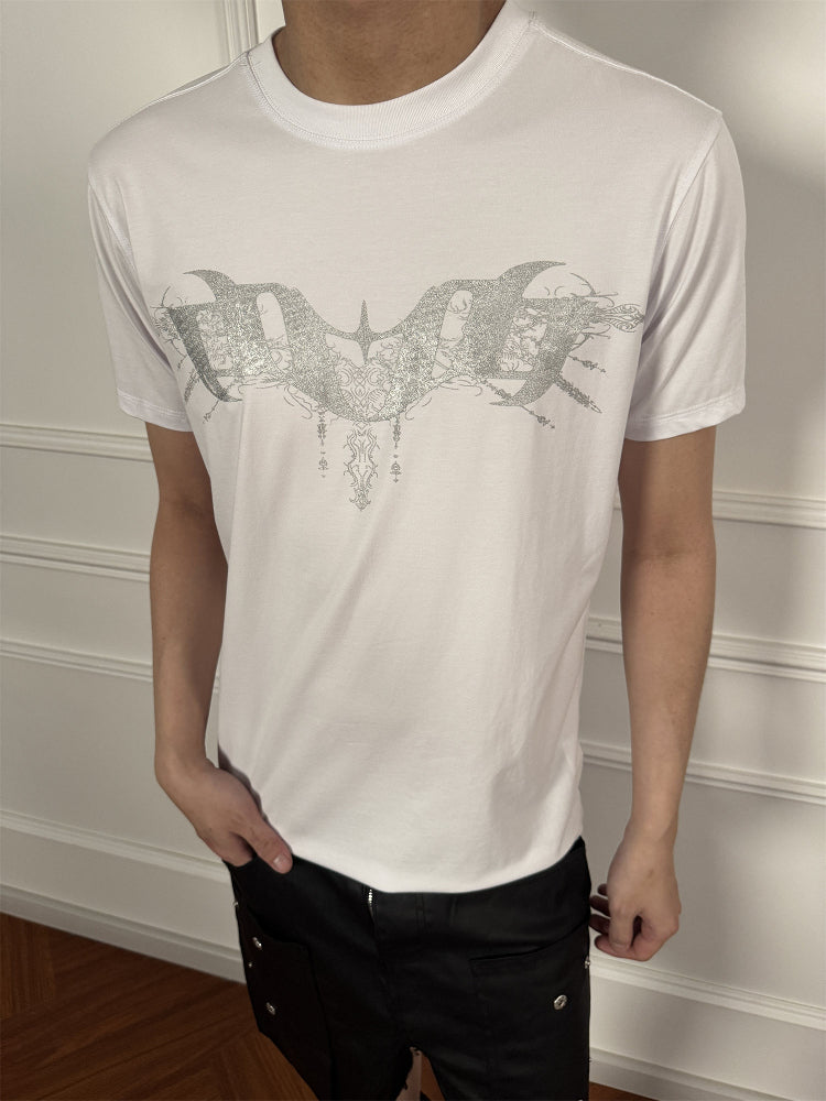 Color Changing Print Stretch Short Sleeve T-Shirt WN15745