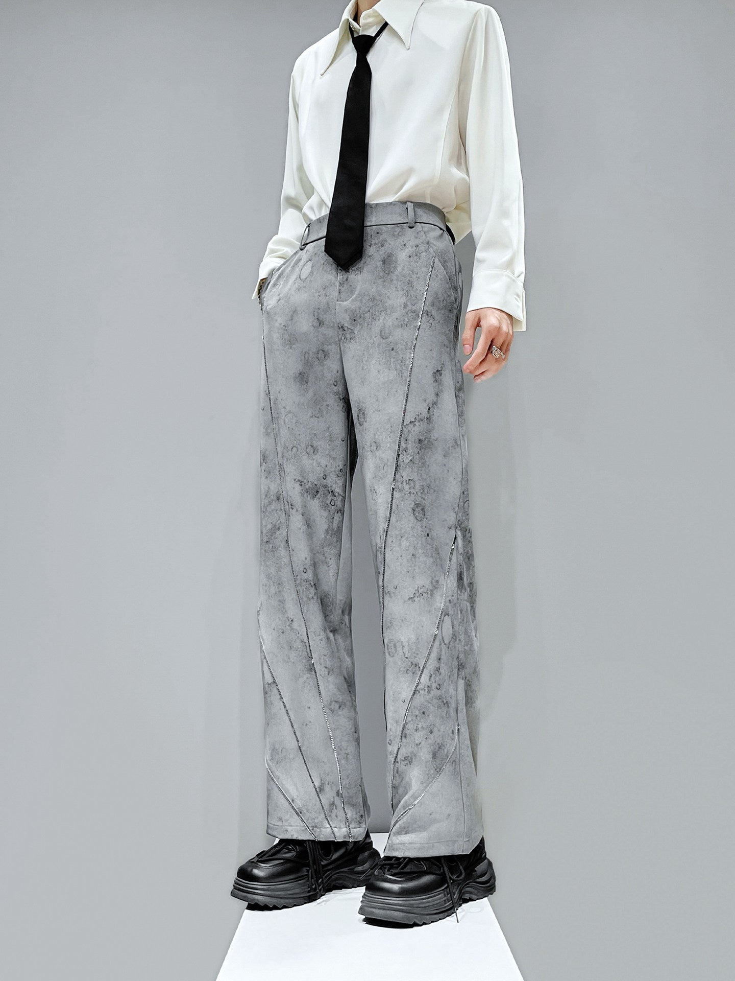 Minimal Straight Tailored Trousers WN23855
