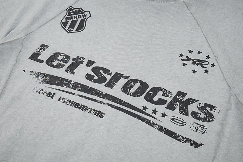 Washed Logo Print Short Sleeve T-Shirt WN25811
