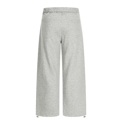 Pleats Wide Leg Sweatpants WN25996