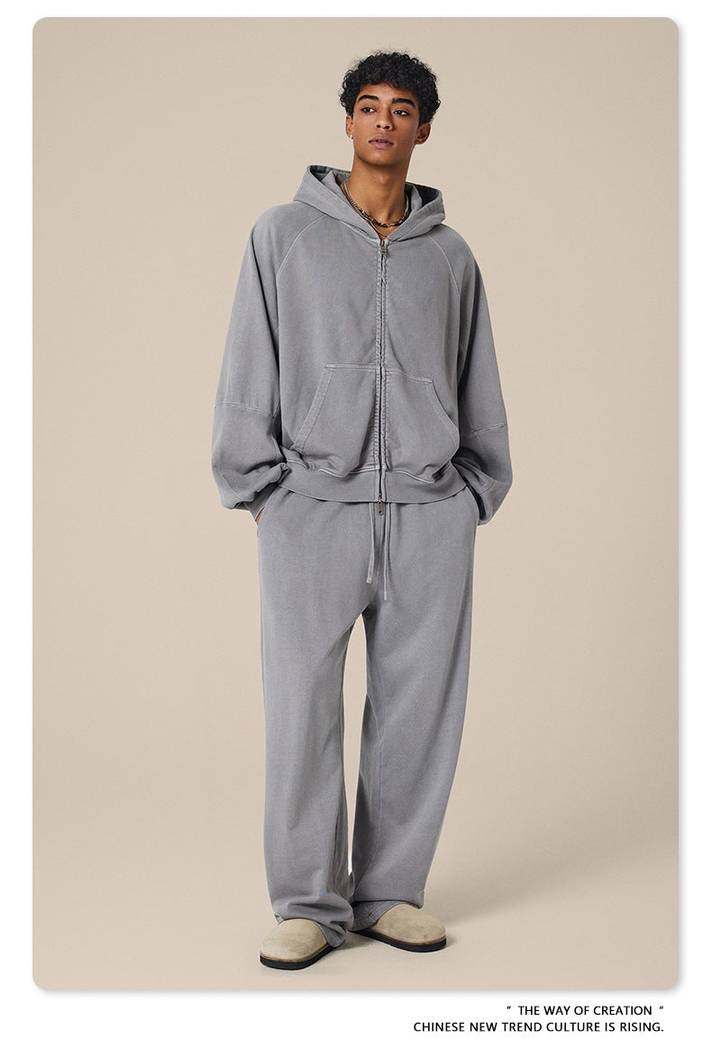 Oversize Zipper Hoodie WN23119