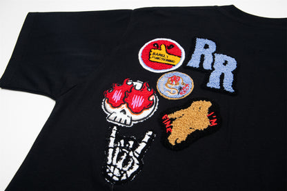 Heavyweight 8 Ball Graphic Oversize Short Sleeve T-Shirt WN26158