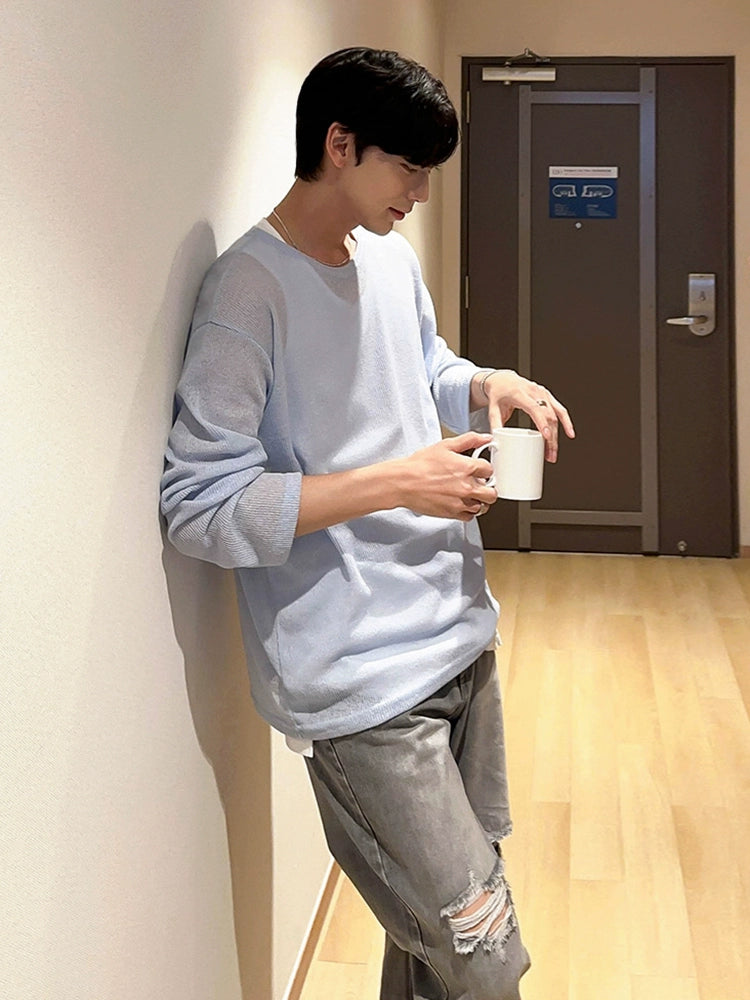 Lightweight Oversize Long Sleeve T-Shirt WN20287