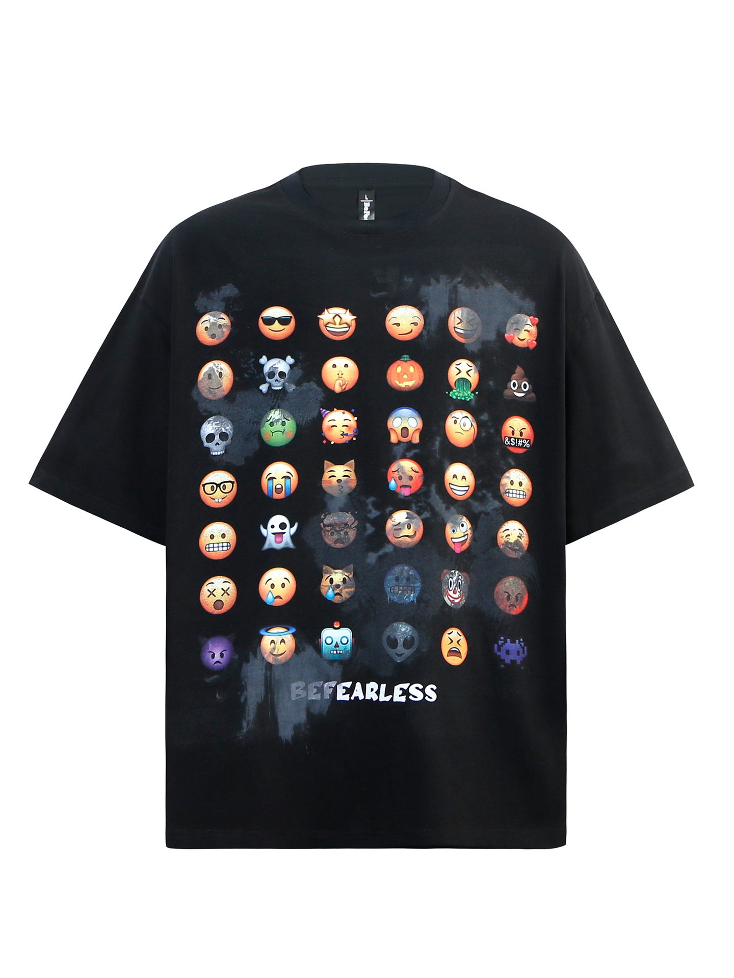 Emoji Graphic Short Sleeve T-Shirt WN26185
