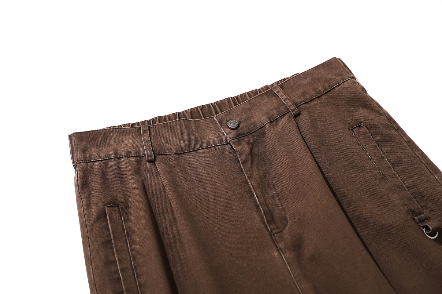 Pleated Wide-Leg Pants WN12727