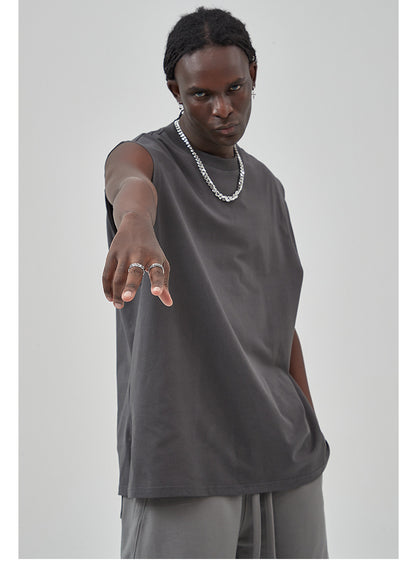 Oversize Sleeveless T-shirt WN6637