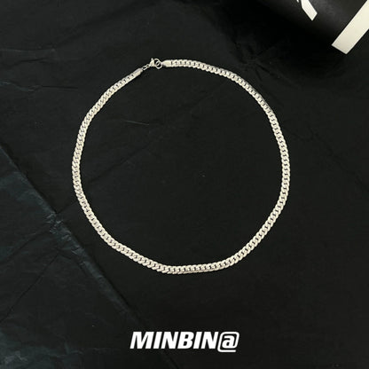 Cuban Chain Titanium Steel Necklace WN19248