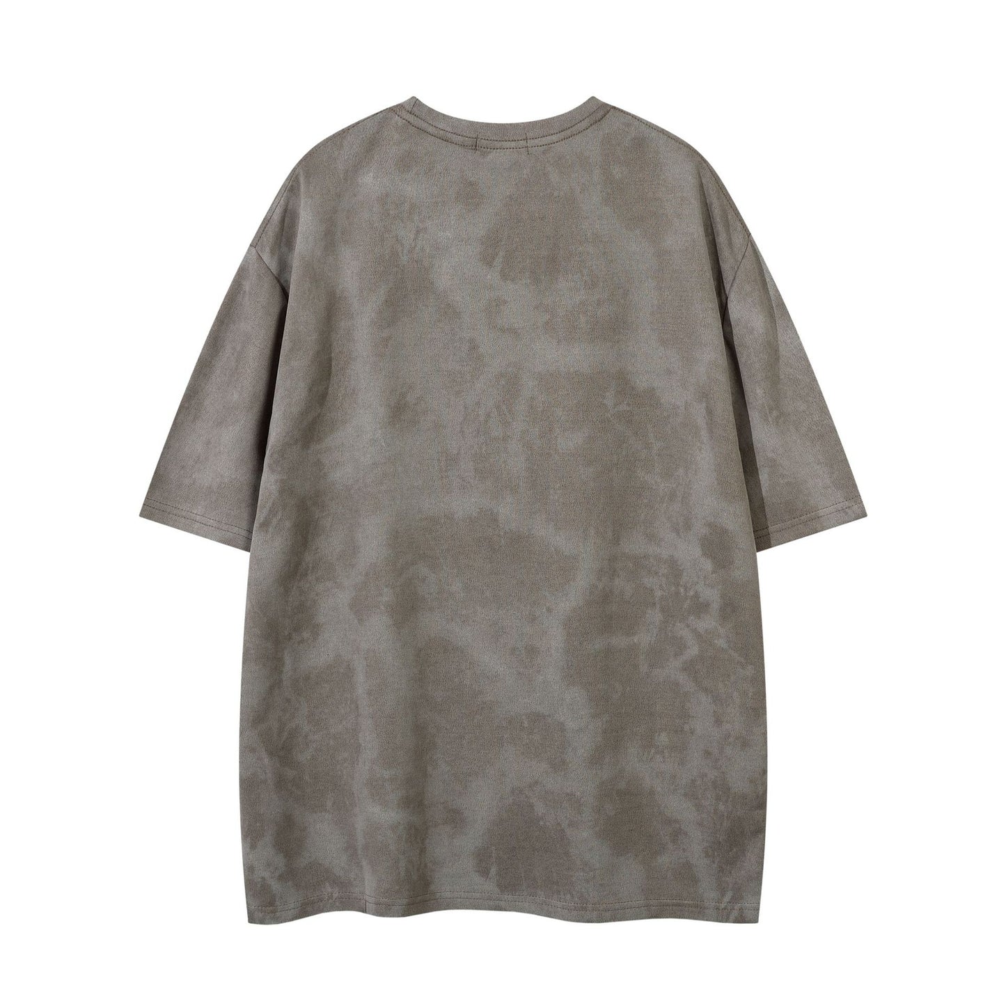 Washed Thorn Print Short Sleeve T-Shirt WN25543