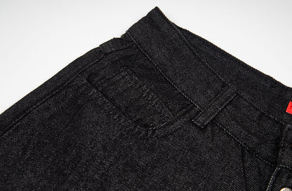 Washed Wide Leg Denim Short Pants WN25572