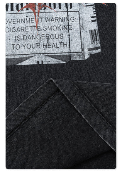 Cotton Heavy Weight Print Short Sleeve T-Shirts WN7827