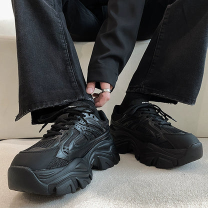 Thick Sole Lightweight Mesh Sporty Sneakers WN21248