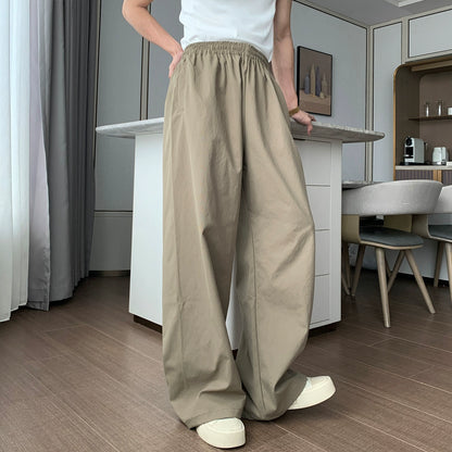 Hooded Zipper Jacket & Wide Leg Pants Setup WN20490