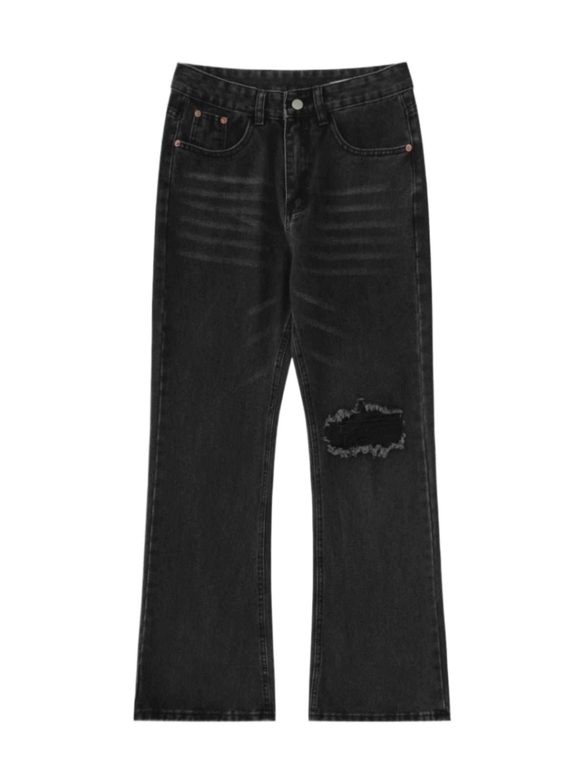 Wash Micro Flare Denim Jeans WN5273