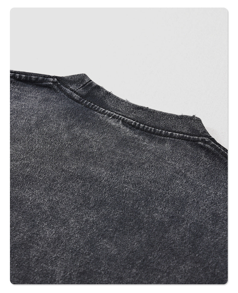 Round Neck Print Short Sleeve T-shirt WN7766