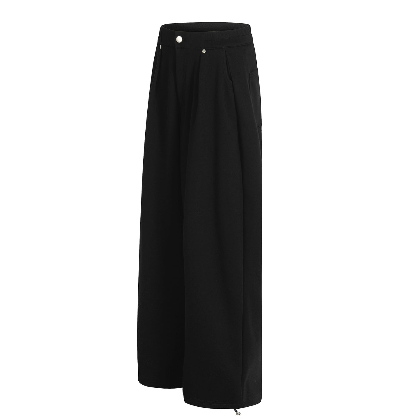 Drape Pleats Wide Leg Sweatpants WN26081