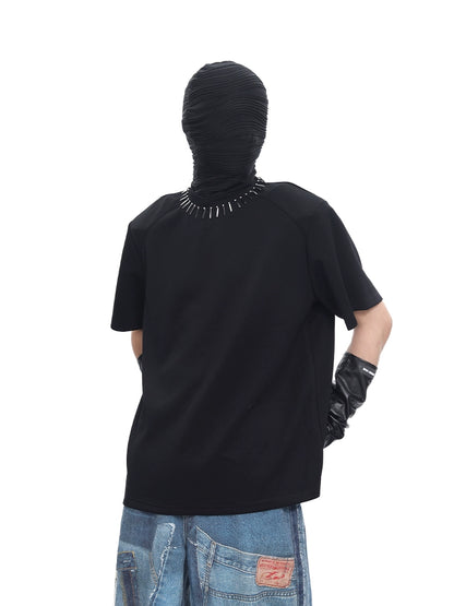 Studs Design Short Sleeve T-Shirt WN18709