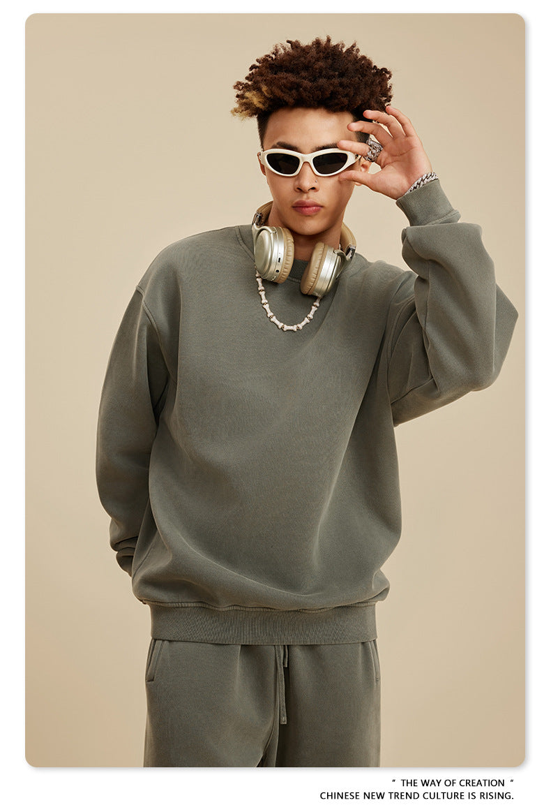 Oversize Washed Sweatshirt WN6028