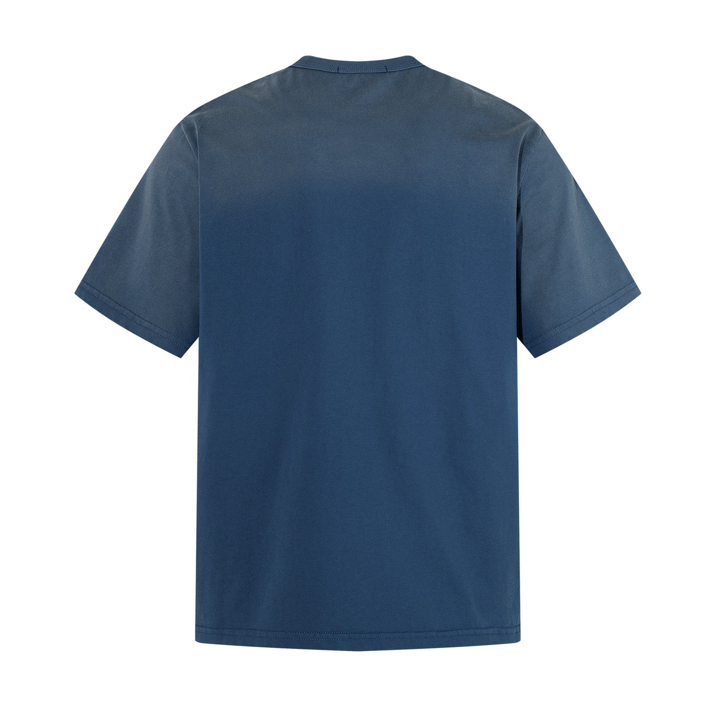 Portrait Print Damage Short Sleeve T-Shirt WN25455