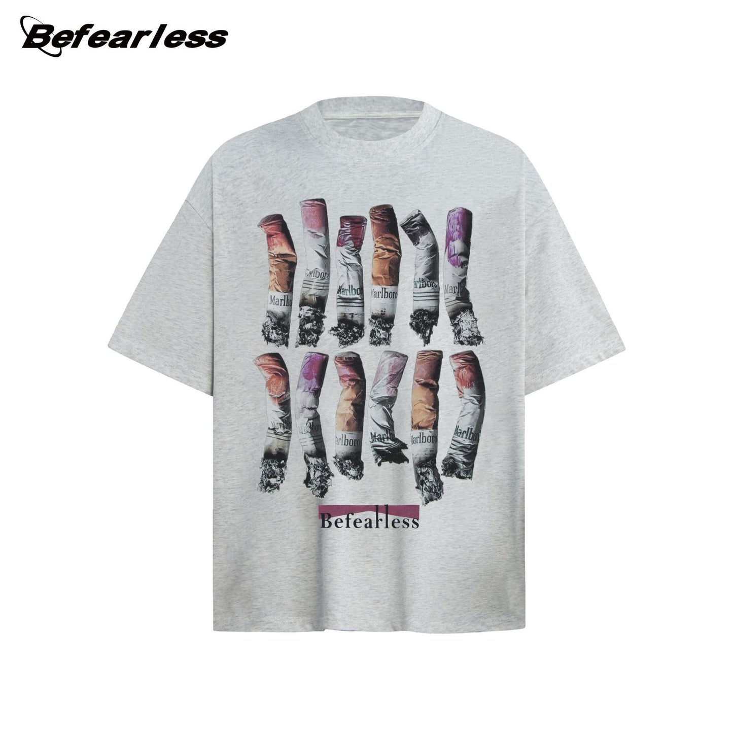 Washed Artwork Graphic Short Sleeve T-Shirt WN26275