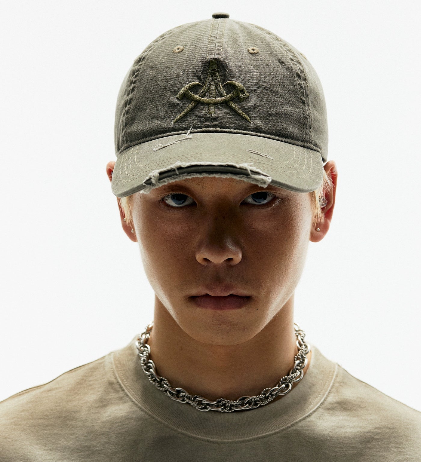Washed Pure Cotton Snapback Hat WN18858