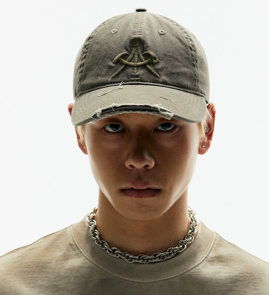 Washed Pure Cotton Snapback Hat WN18858