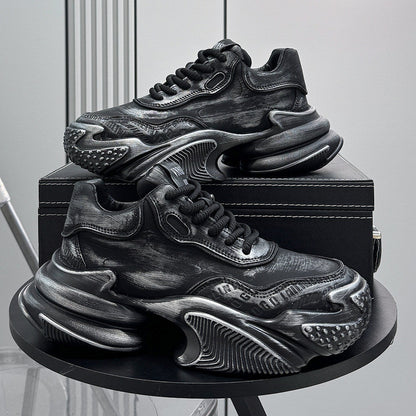 Platform Chunky Lace-Up Sneakers WN24824