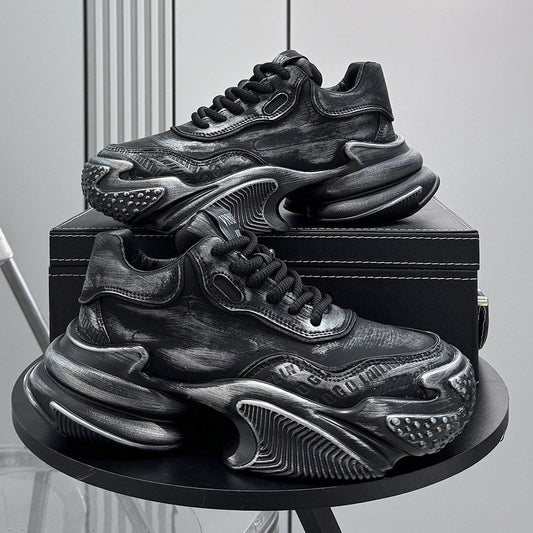 Platform Chunky Lace-Up Sneakers WN24824