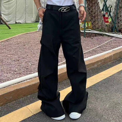 Extra Long Wide Leg Pants WN24118
