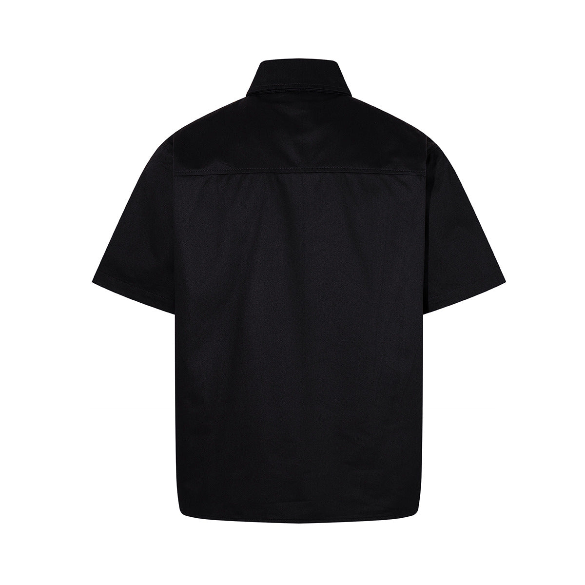 Star Letter Photo Print Short Sleeve Shirt WN25631