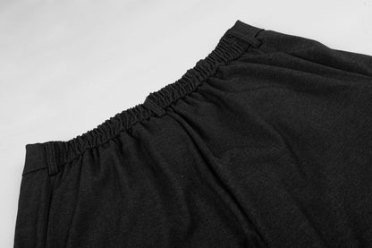 Deconstruction Draped Wide Leg Trousers WN26114