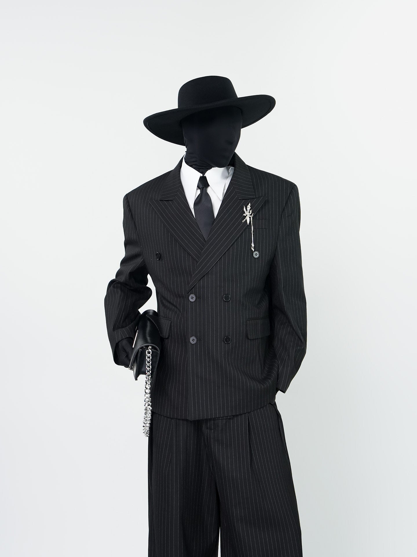 Stripe Tailored Jacket & Stripe Trousers Setup WN24294