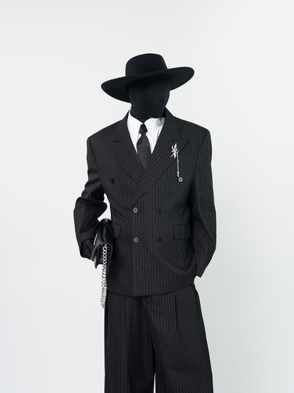 Stripe Tailored Jacket & Stripe Trousers Setup WN24294