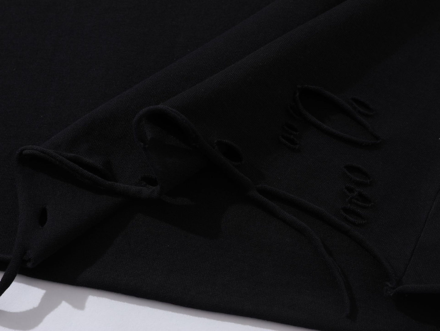 Washed Damage Short Sleeve T-Shirt WN16147