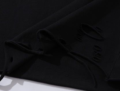 Washed Damage Short Sleeve T-Shirt WN16147