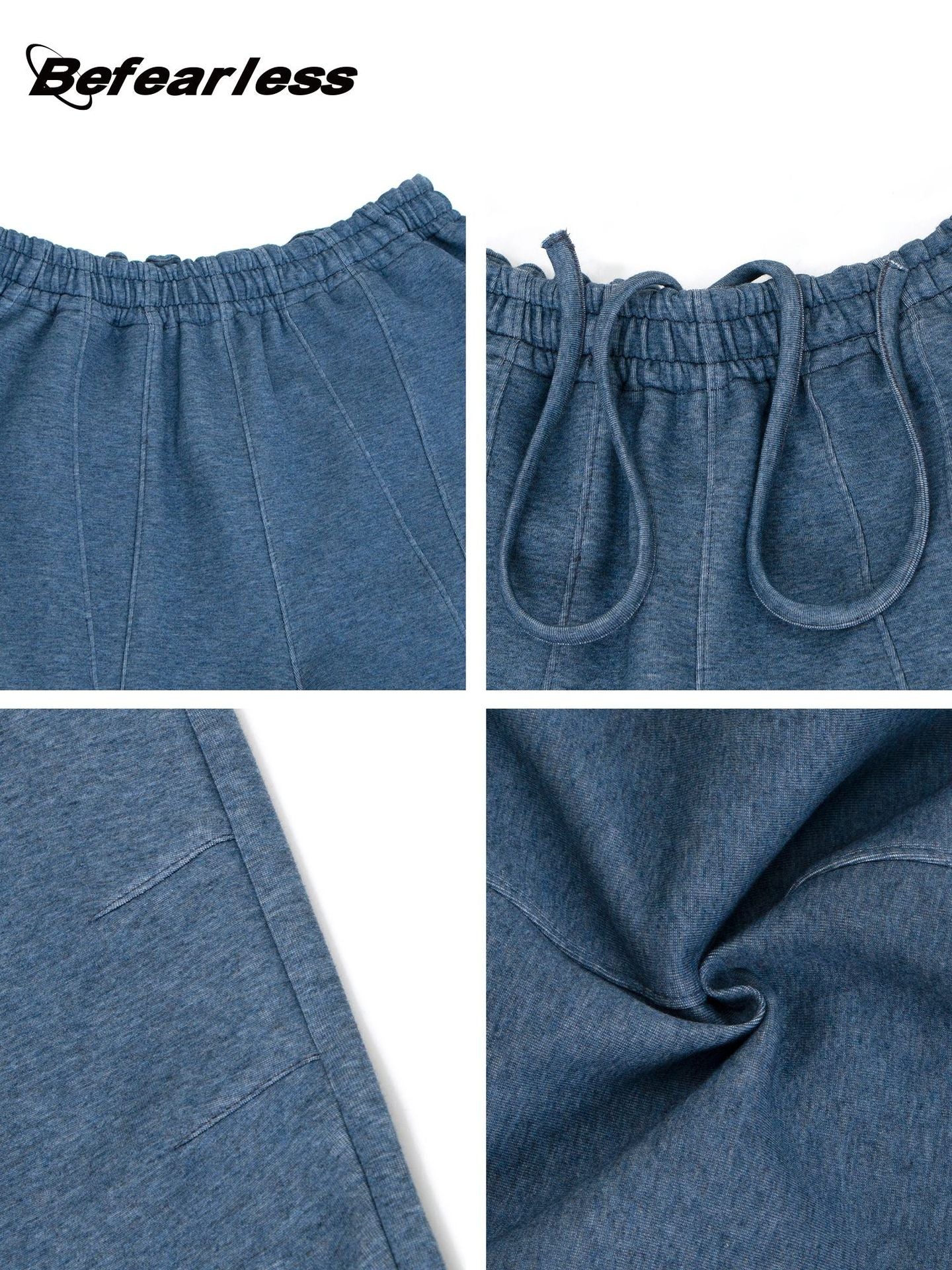 Panel Wide Leg Sweatpants WN26206