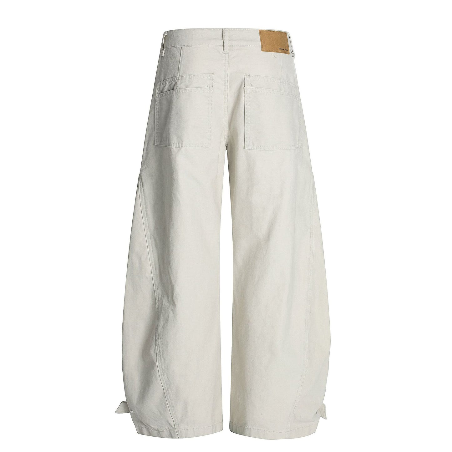 Curved Panel Wide Leg Pants WN26004