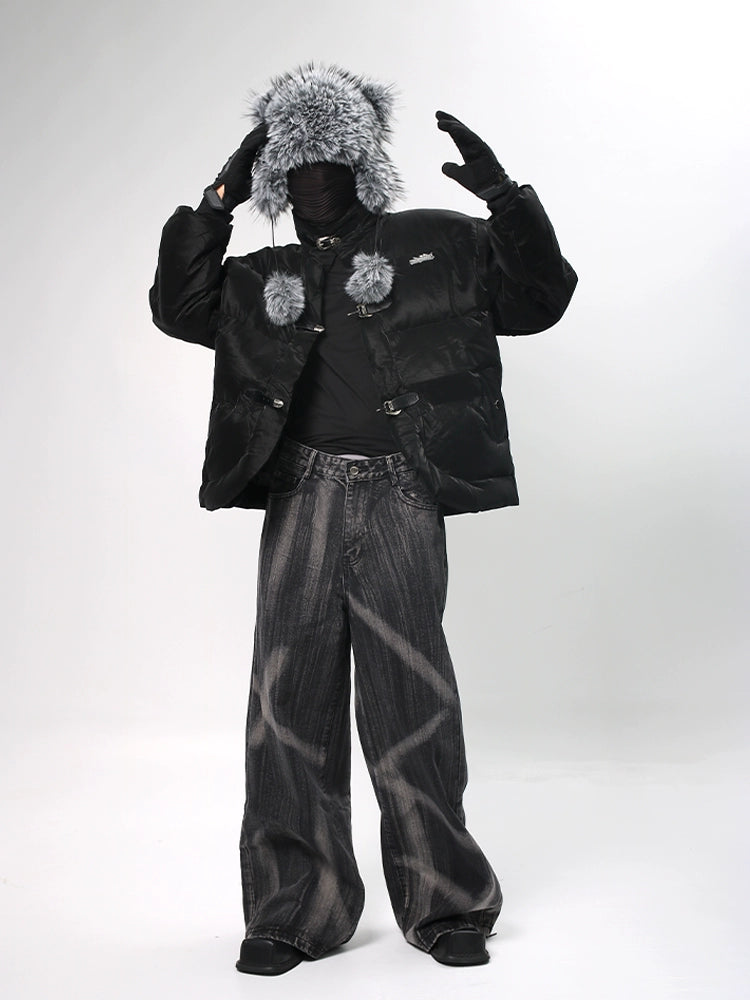 Fluffy Thickened Earflap Fake Fur Hat WN18702