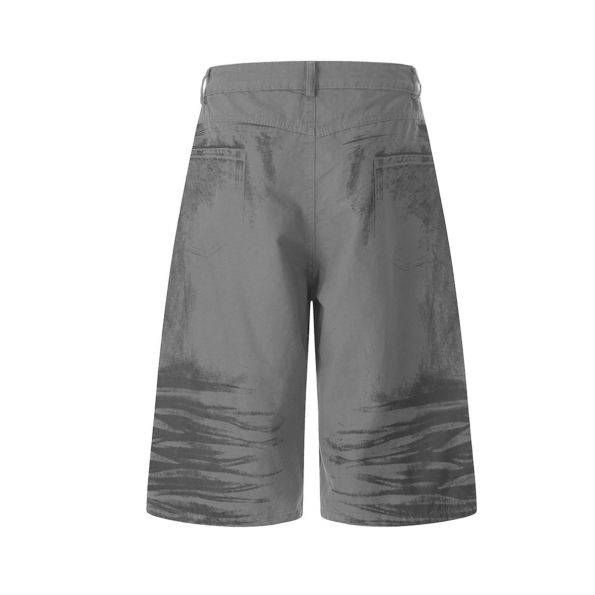 Brush Paint Cropped Pants WN25508