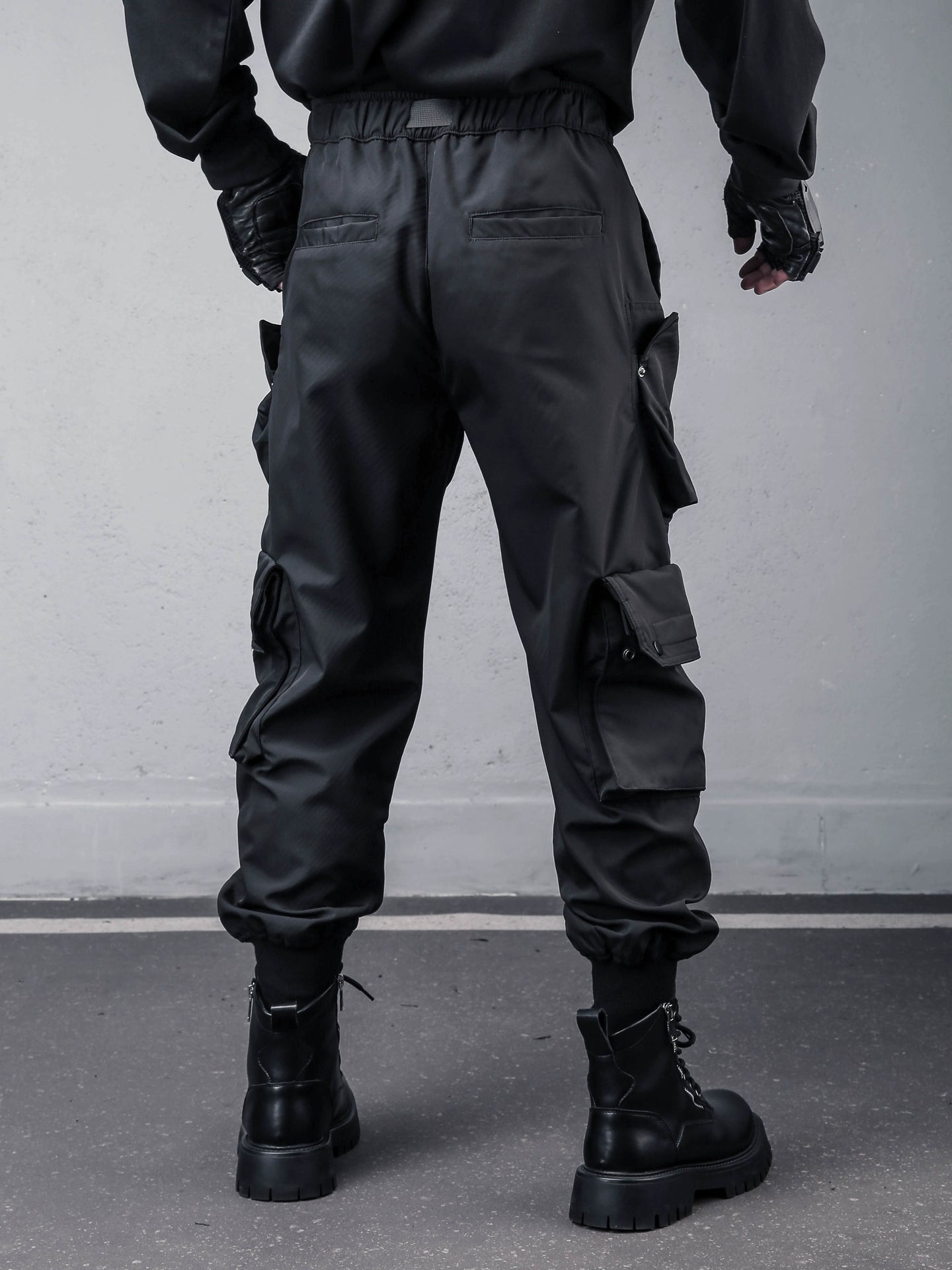 Tactical Multi-Pocket Cuffed Cargo Pants WN22433