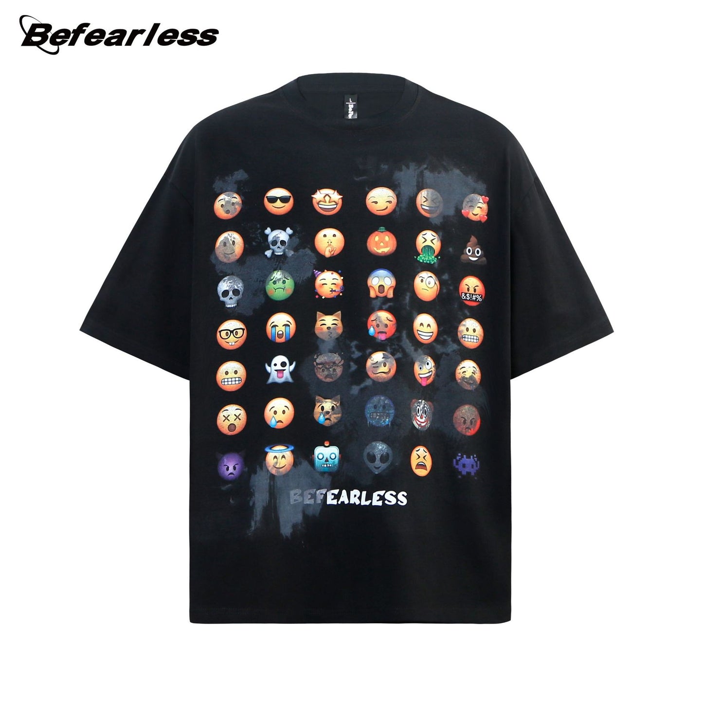 Emoji Graphic Short Sleeve T-Shirt WN26185