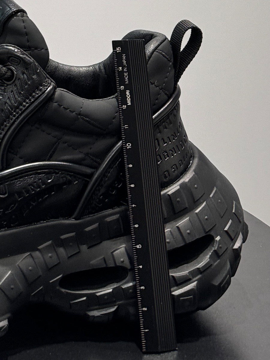 Embroidery Rope Lace Chunky Sole Sneakers WN24579