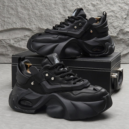 Panel Air Sole Platform Chunky Sole Sneakers WN24653