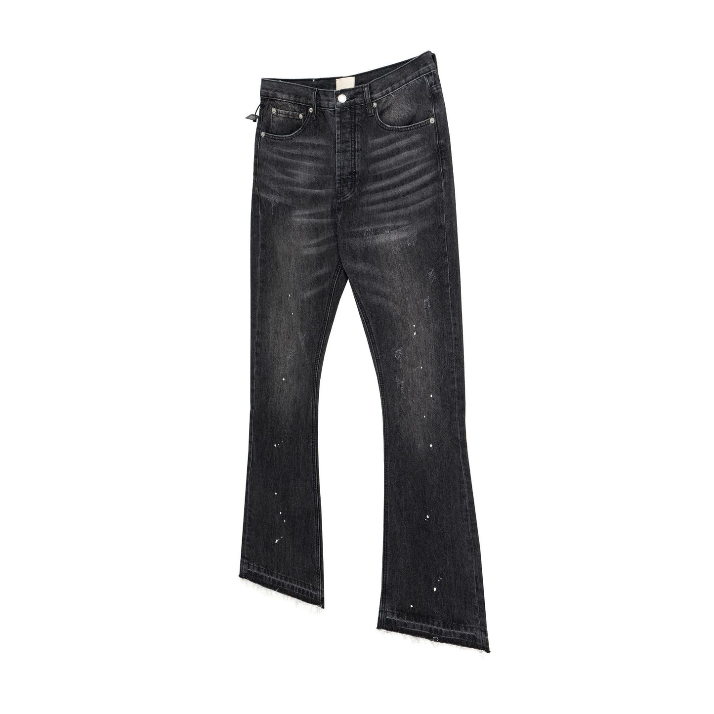 Washed Flare Denim Jeans WN11349