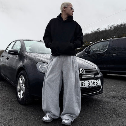 Deconstructed Wide-Leg Sweatpants WN15135