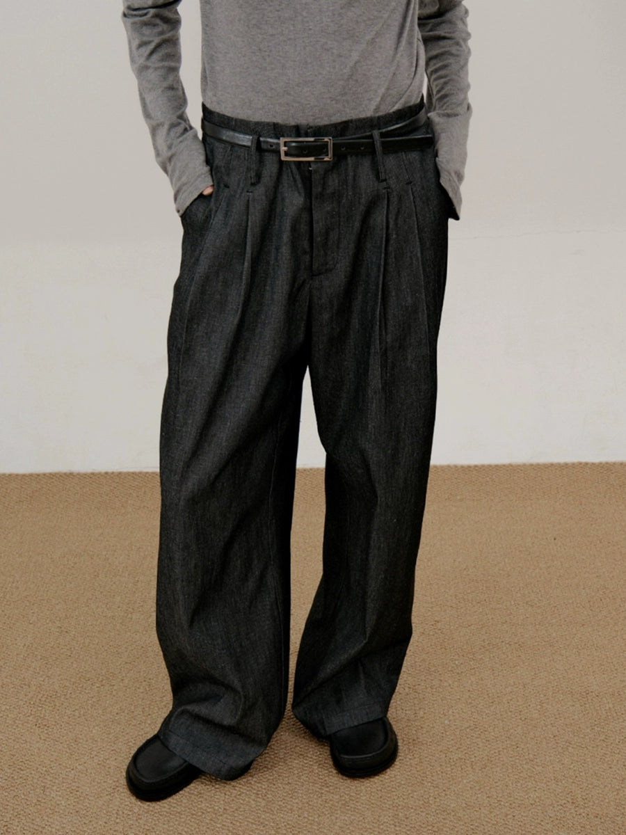 Wide Leg Denim Jeans WN21618