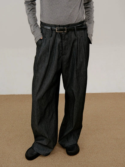 Wide Leg Denim Jeans WN21618